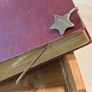 Vintage NORDSTROM Star Bookmark Silver Tone Store Opening Gift 2001